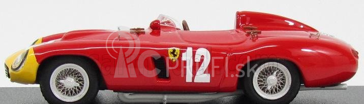 Art-model Ferrari 857s Spider Ch.0584 N 12 3rd Cuba Gp 1957 A.de Portago 1:43 Červeno-žltá