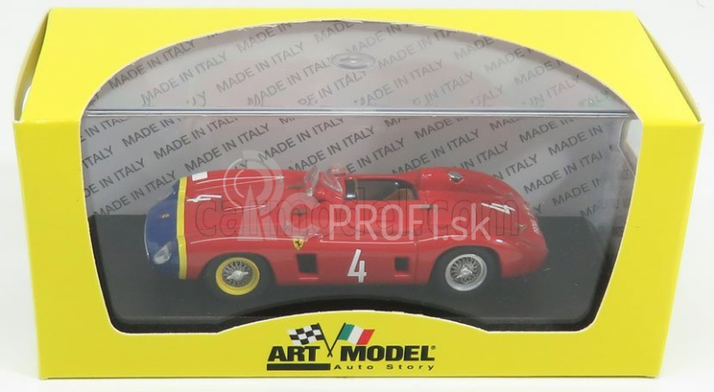 Art-model Ferrari 860 Monza Ch.0626 N 4 3. 1000km Nurburgring 1956 Portago - Gendebien 1:43 Červená Modrá