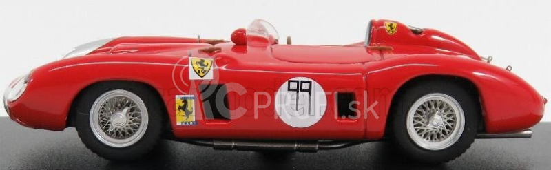 Art-model Ferrari 860 Monza N 11 2nd Bridgehampton 1958 B.grossman 1:43 Červená strieborná