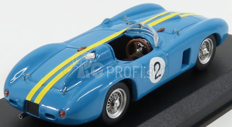 Art-model Ferrari 860 Monza Spider Ch.0602 N 2 2nd Venezuela - Caracas Gp 1956 J.m.fangio 1:43 Modrá