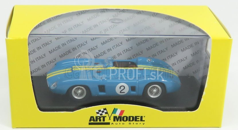 Art-model Ferrari 860 Monza Spider Ch.0602 N 2 2nd Venezuela - Caracas Gp 1956 J.m.fangio 1:43 Modrá