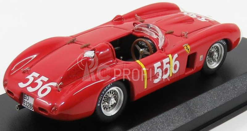 Art-model Ferrari 860 Monza Spider Ch.0602 N 556 Mille Miglia 1956 L.musso 1:43 Červená biela