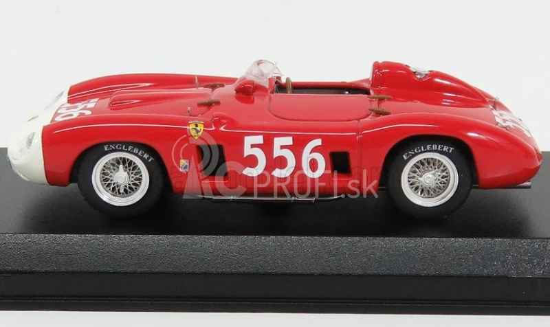 Art-model Ferrari 860 Monza Spider Ch.0602 N 556 Mille Miglia 1956 L.musso 1:43 Červená biela