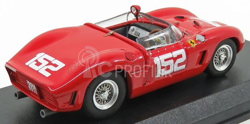 Art-model Ferrari Dino 246 Sp Ch.0796 N 152 Winner Targa Florio 1962 Mairesse - Rodriguez - Gendebien 1:43 Červená