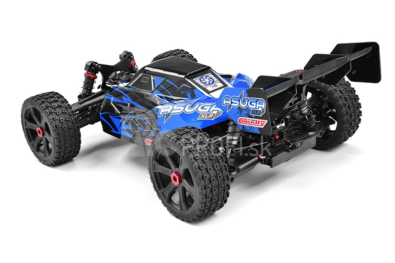 ASUGA XLR 6S – BUGGY 4WD – PRO ROLLER šasi – bez elektroniky – modrá