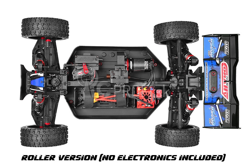 ASUGA XLR 6S – BUGGY 4WD – PRO ROLLER šasi – bez elektroniky – modrá