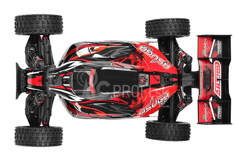 ASUGA XLR 6S – BUGGY 4WD – RTR – červená