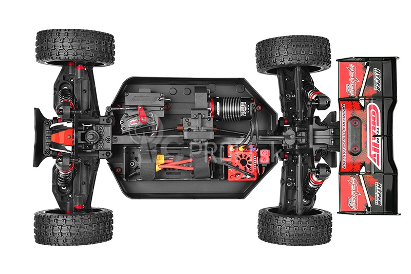 ASUGA XLR 6S – BUGGY 4WD – RTR – červená