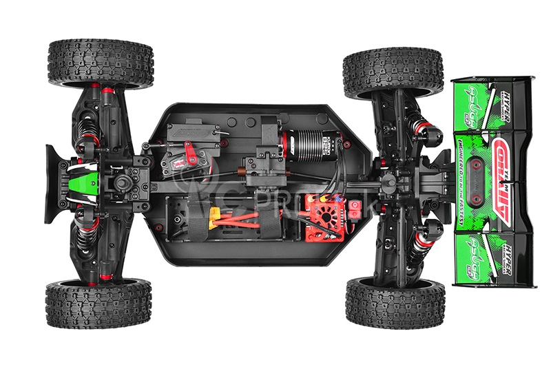 ASUGA XLR 6S – BUGGY 4WD – RTR – zelená