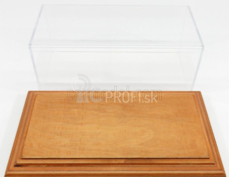 Atlantic Vetrina display box Aichi Base In Legno - Drevo Lipa Base - Lungh.lenght Cm 23 X Largh.width Cm 12 X Alt.height Cm 8.5 (altezza Interna 8.0 Cm ) 1:24 Plastový displej