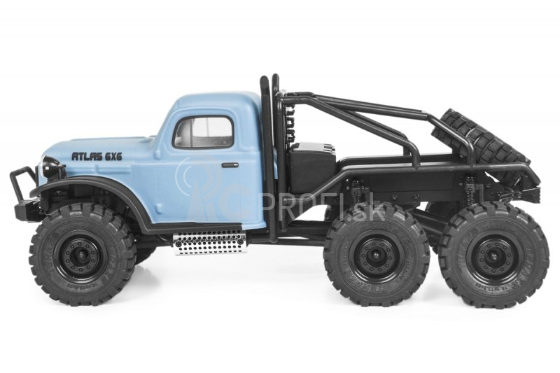 Atlas 6x6 1:18 RTR – modrý