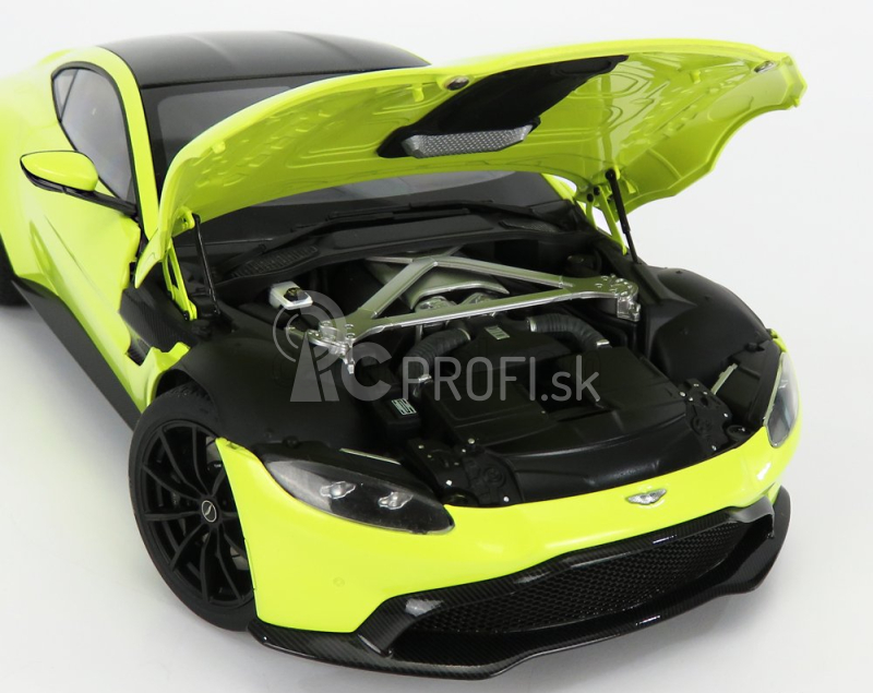 Autoart Aston martin Vantage 2019 1:18 Lime Essence of Soot