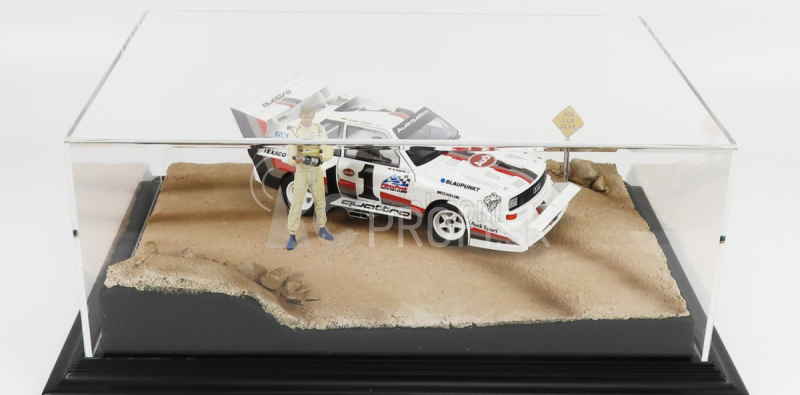 Autoart Audi Quattro Sport S1 N 1 Winner Rally Pikes Peak Hill Climb 1987 W.rohrl - s obrázkom 1:18 žltá biela červená