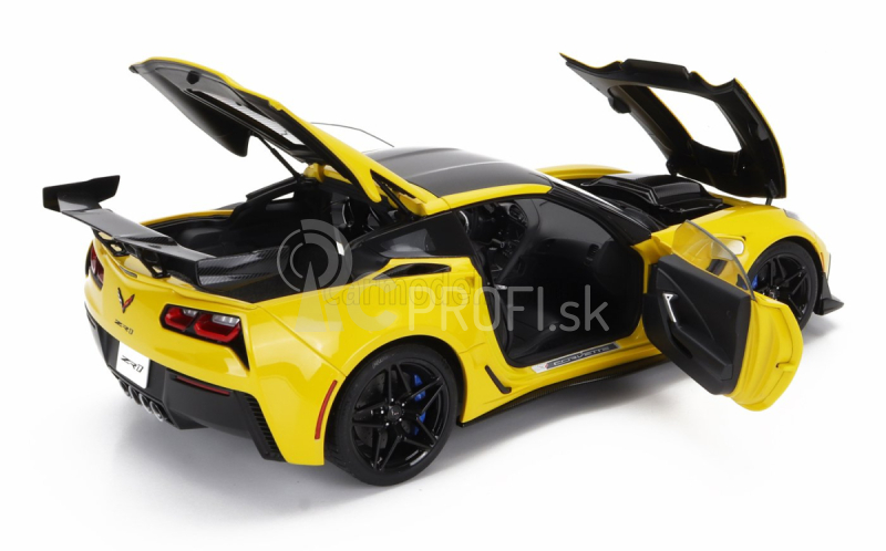 Autoart Chevrolet Corvette C7 Zr1 2017 1:18 Racing Yellow