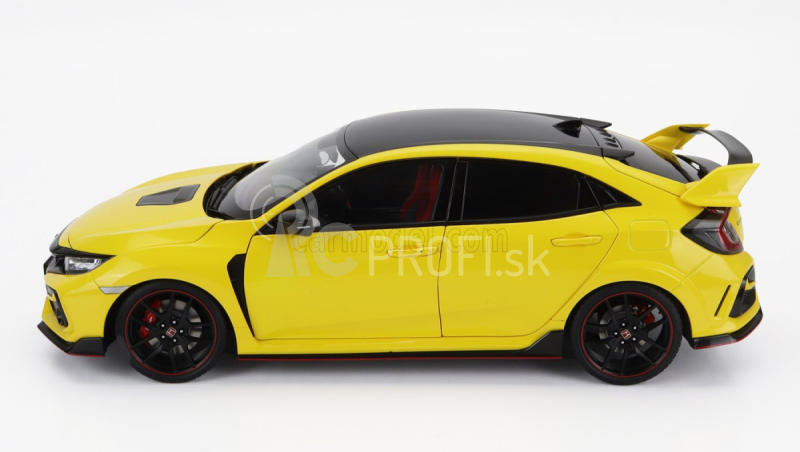 Autoart Honda Civic Type R (fk8) 2021 1:18 žltá