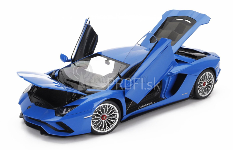 Autoart Lamborghini Aventador S 2017 1:18 Blue Nile