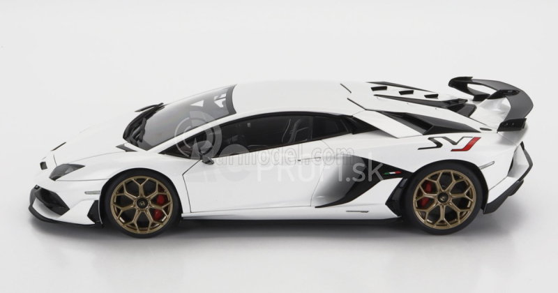 Autoart Lamborghini Aventador Svj 2018 1:18 Biela