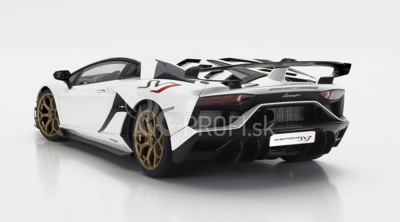 Autoart Lamborghini Aventador Svj 2018 1:18 Biela