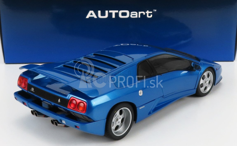 Autoart Lamborghini Diablo Se30 30th Anniversary Edition 1994 1:18 Blue Met