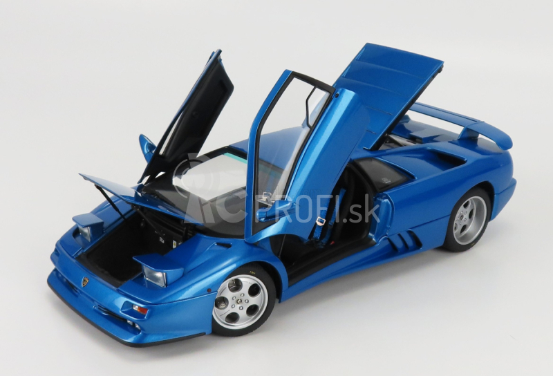 Autoart Lamborghini Diablo Se30 30th Anniversary Edition 1994 1:18 Blue Met