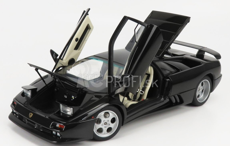 Autoart Lamborghini Diablo Se30 30th Anniversary Edition 1994 1:18 Deep Black Met