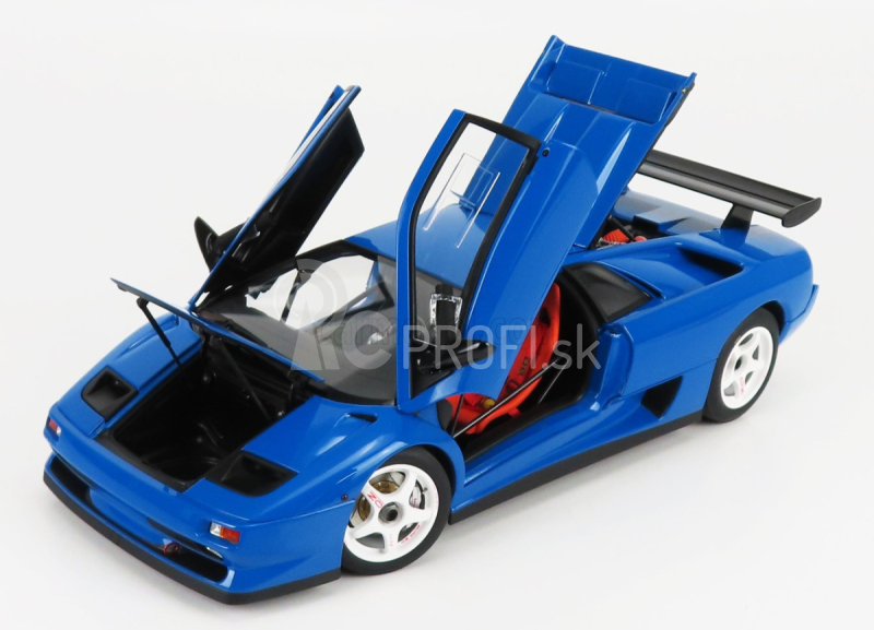 Autoart Lamborghini Diablo Svr 1996 1:18 Blue Le Mans