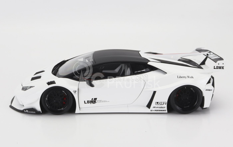 Autoart Lamborghini Huracan Liberty Walk Lb Silhouette Works Gt 2018 1:18 Biela