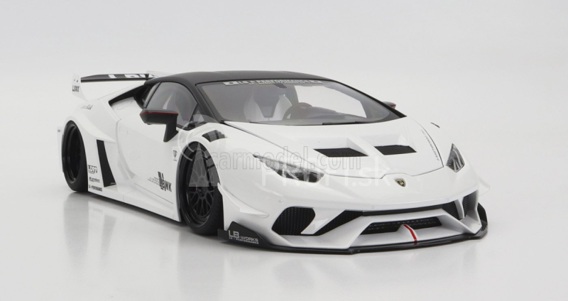 Autoart Lamborghini Huracan Liberty Walk Lb Silhouette Works Gt 2018 1:18 Biela