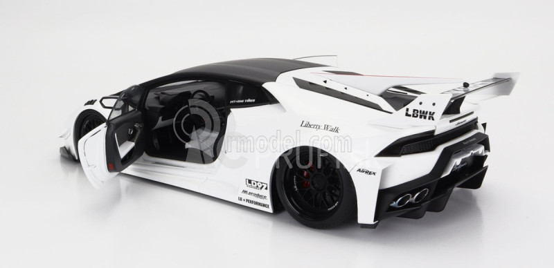 Autoart Lamborghini Huracan Liberty Walk Lb Silhouette Works Gt 2018 1:18 Biela