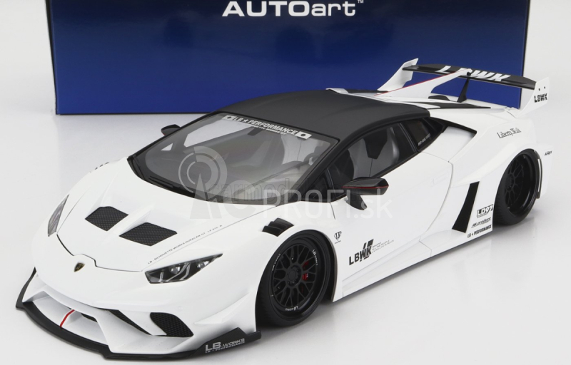 Autoart Lamborghini Huracan Liberty Walk Lb Silhouette Works Gt 2018 1:18 Biela