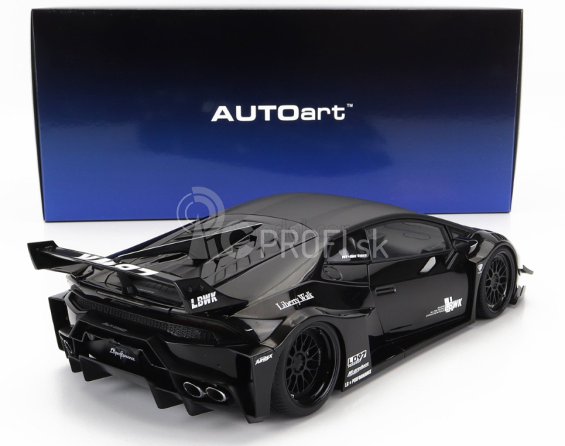 Autoart Lamborghini Huracan Liberty Walk Lb Silhouette Works Gt 2018 1:18 Black