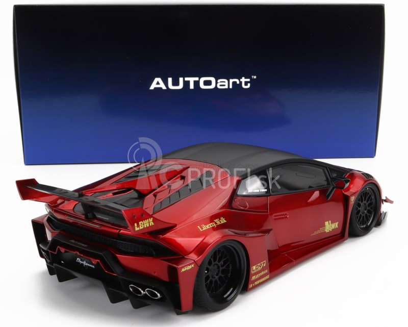 Autoart Lamborghini Huracan Liberty Walk Lb Silhouette Works Gt 2018 1:18 Hyper Red