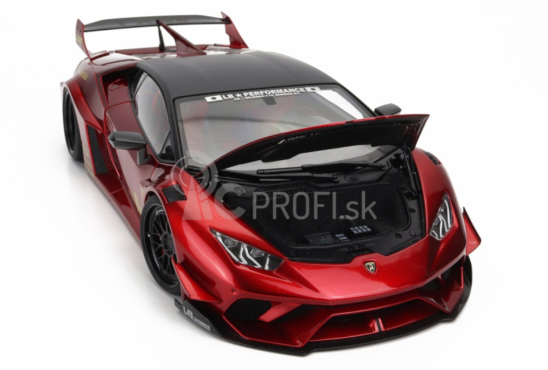 Autoart Lamborghini Huracan Liberty Walk Lb Silhouette Works Gt 2018 1:18 Hyper Red