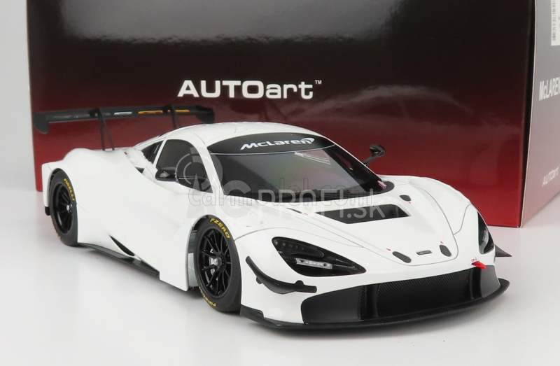 Autoart Mclaren 720s Gt3 2017 1:18 lesklá biela