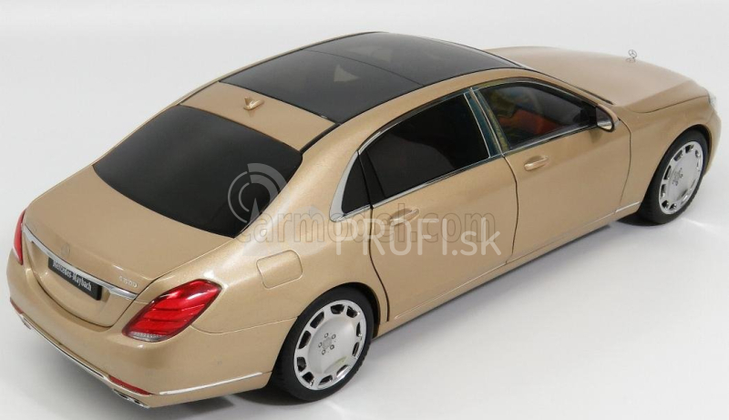 Autoart Mercedes Benz S-class S600 V12 Biturbo 2016 1:18 Gold Met