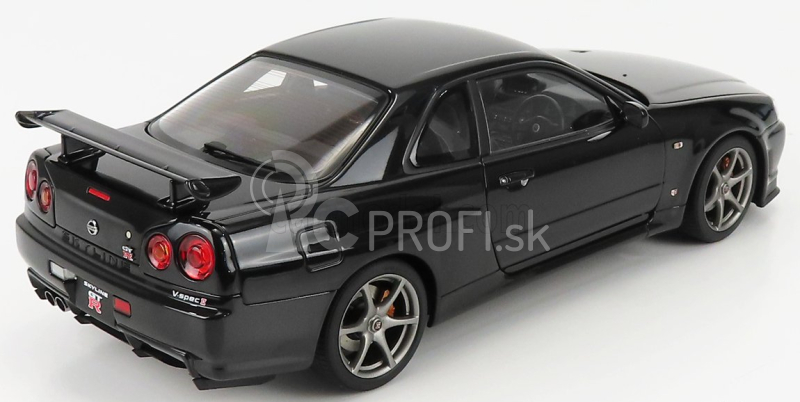 Autoart Nissan Skyline Gt-r (r34) V-specii 2001 1:18 Black Pearl