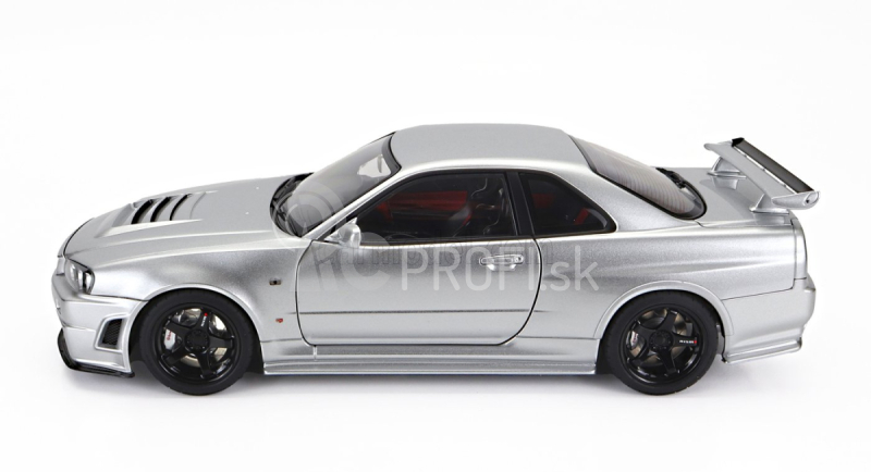 Autoart Nissan Skyline Gt-r (r34) Z-tune 2002 1:18 Strieborná