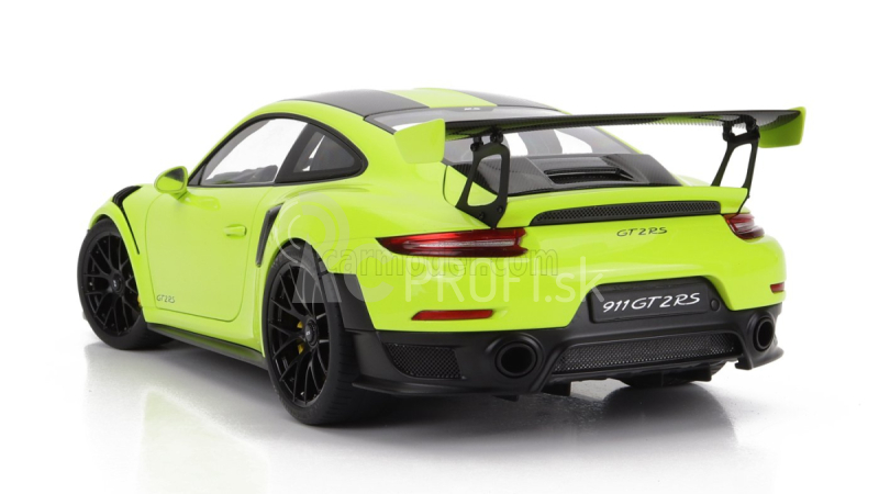 Autoart Porsche 911 991-2 Gt2 Rs Weissach Package 2019 1:18 Acid Green