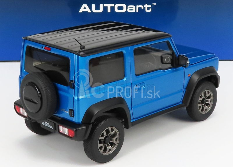 Autoart Suzuki Jimny Sierra Jb74 2018 1:18 Brisk Blue Met