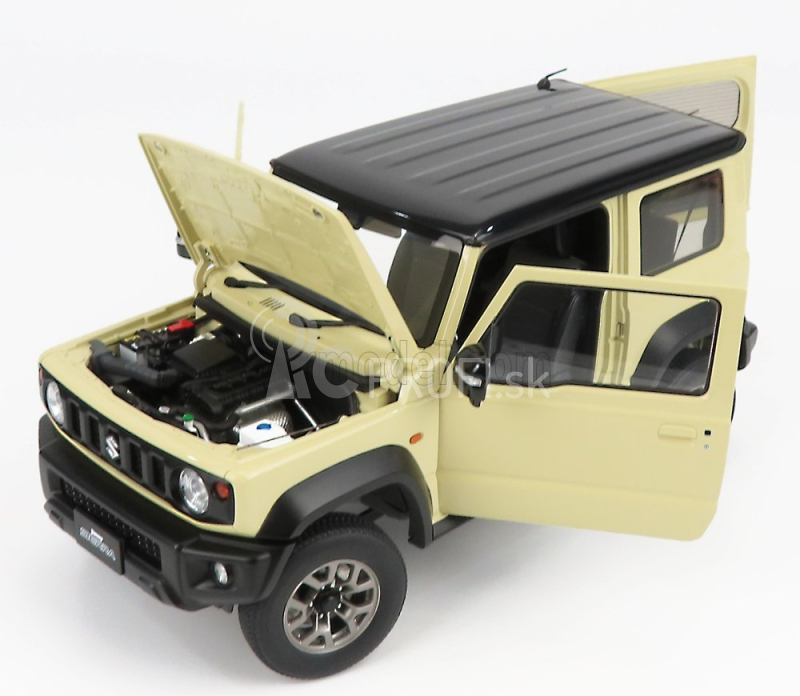 Autoart Suzuki Jimny Sierra Jb74 2018 1:18 Chiffon Ivory