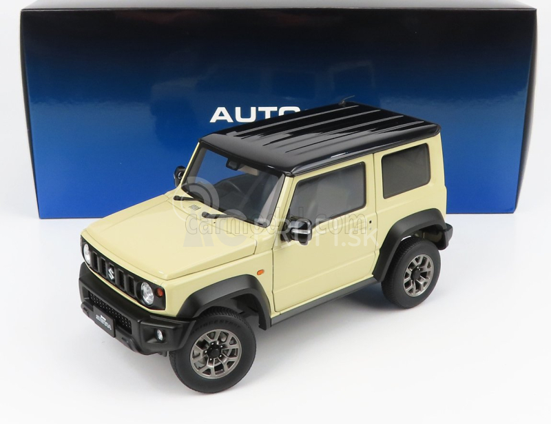 Autoart Suzuki Jimny Sierra Jb74 2018 1:18 Chiffon Ivory