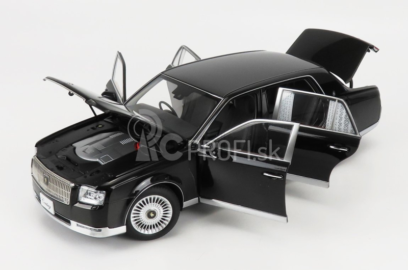 Autoart Toyota Century 2018 (so závesom) 1:18 čierna