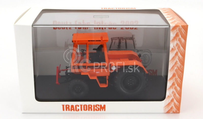 Autocult Deutz Intrac 2002 A Gi Traktor Nemecko 1972 1:32 Oranžový