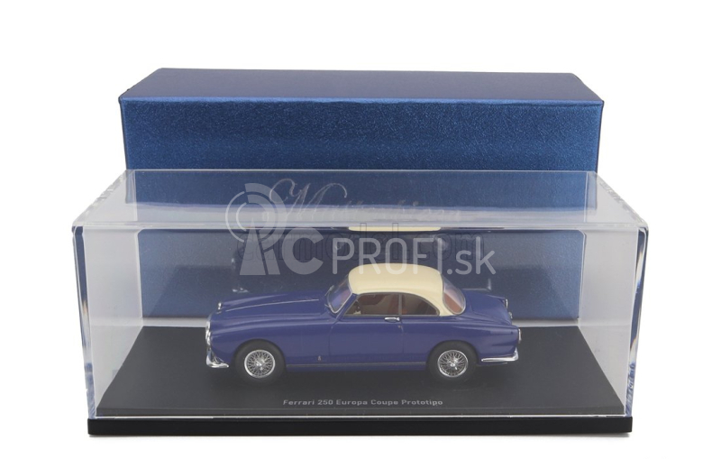 Autocult Ferrari 250 Gt Europa Ch.0297eu Coupe Prototype 1953 1:43 Modrá