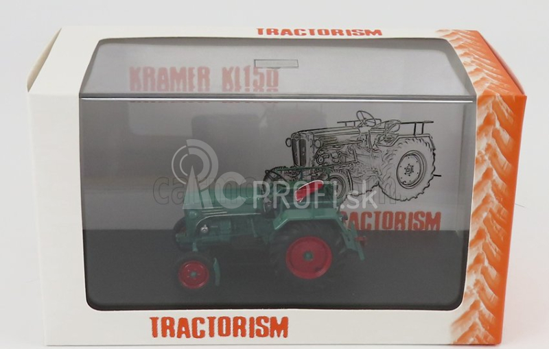 Autocult Kramer Kl150 Traktor Nemecko 1961 1:43 Zelená červená