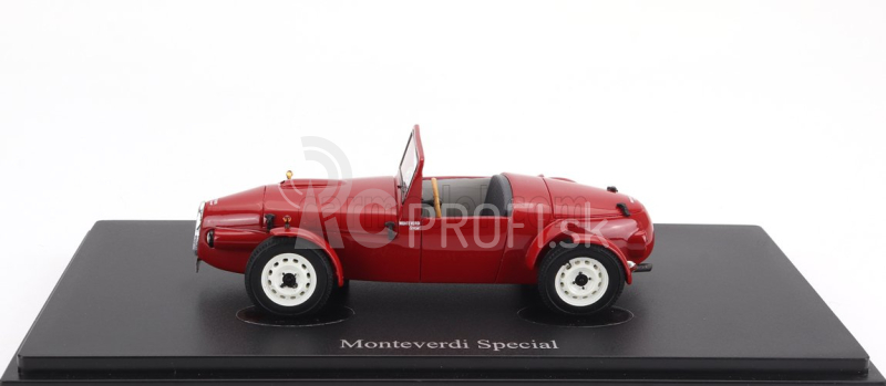 Autocult Monteverdi Special Sedan Švajčiarsko 1950 1:43 Červená