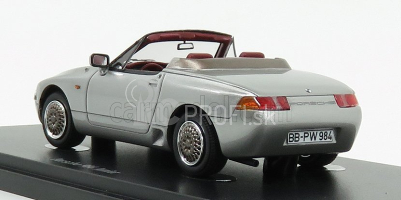 Autocult Porsche 984 Junior Spider 1987 1:43 Strieborný