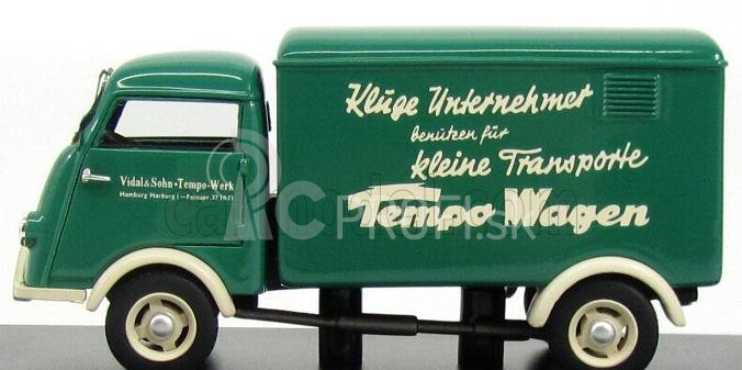 Autocult Tempo Wiking Serie 1 Nemecko 1953 1:43 Zelená slonovina