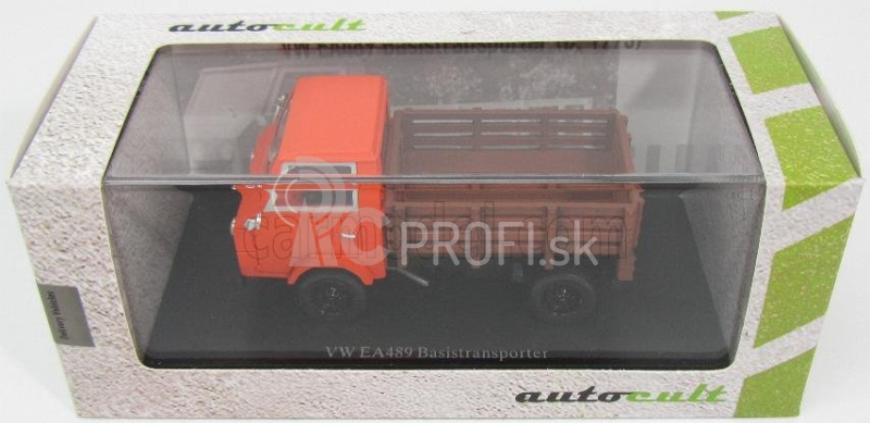 Autocult Volkswagen Basistransporter Truck 1973 1:43 Oranžový