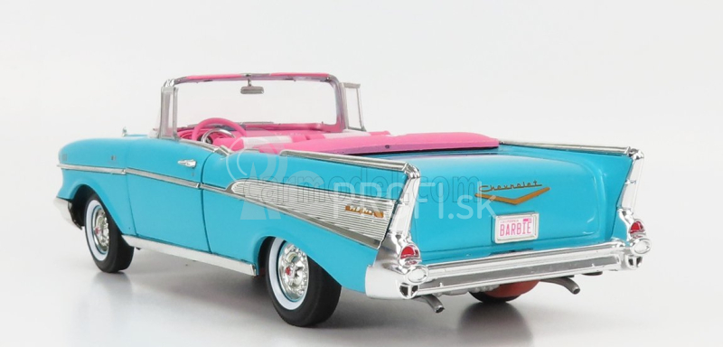 Autoworld Chevrolet Bel Air Cabriolet otvorený 1957 1:18 Aqua Blue